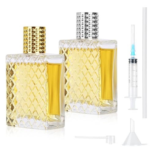 MirraSwit 2 PCS Atomizador Perfume Recargable, 100ML Bote Perfume...