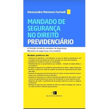 Capa do livro Mandado de Segurança no Dirieto Previdenciário