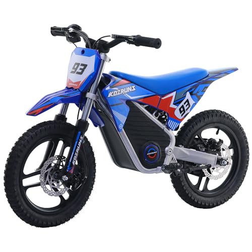 Blissskip Electric Dirt Bike for Boys Girls Ages 5-10, 350W