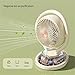 AMISENK Ventilador de escritorio de iones negativos con 3 velocidades Imagen de AMISENK Ventilador de escritorio de iones negativos con 3 velocidades