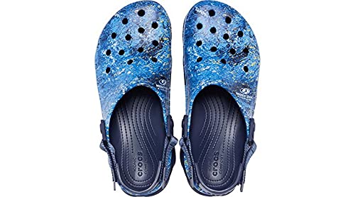 Image of Crocs Unisex Men's and Women's Classic All Terrain Clog | Water Slip On Shoes, Mossy Oak Camo, 6 US