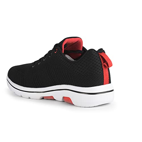 Image of JQR Line-BLK-RED Sports, Running,Walking, Gym, Training Shoes for Men|Stylish, Breathable,Lightweight,Comfortable