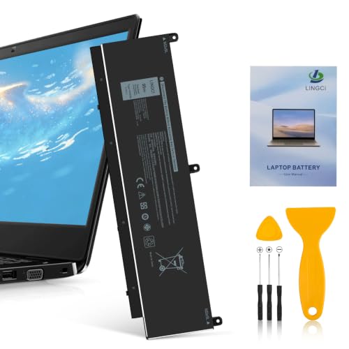Image of PKWVM Battery Replacement for Dell Precision 7550 7560 7750 7760 P93F P93F001 P93F002 P44E P44E001 P44E002 453-BBCQ C903V CR72X 17C06 0CR72X 0447VR 068N03 95Wh 11.4V
