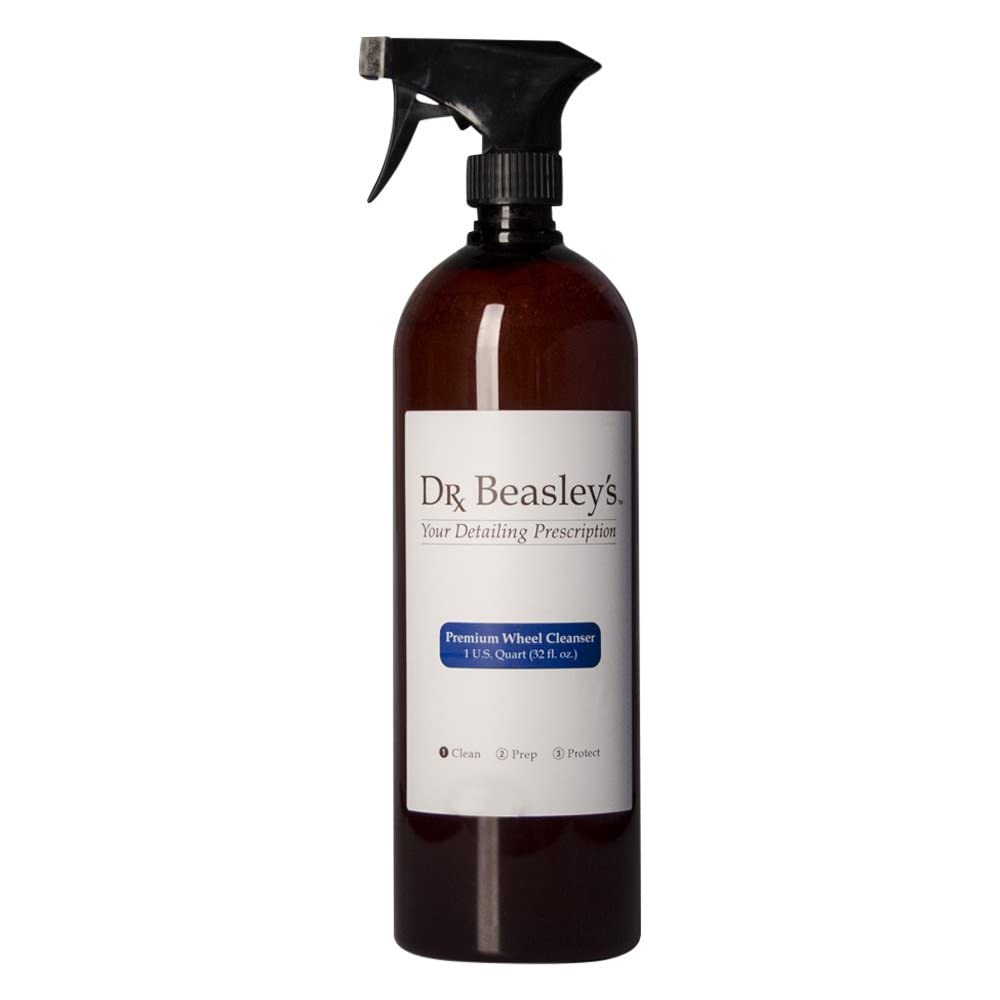 Dr. Beasley's Premium Detailing Wheel Cleanser- 32 oz. Removes Dust and Grease, Reveals Remarkable Shine, Safe For All Wheel Types