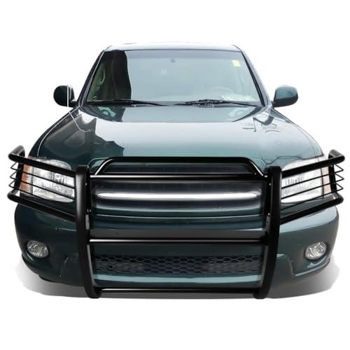 Image of DNA MOTORING GRILL-G-059-BK Black Front Bumper Brush Grille Guard Compatible with 01-07 Sequoia