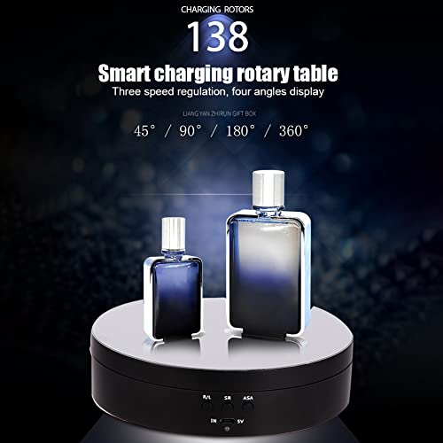 Hahhhha Rotating Display Stand, 360 Automatic Mute Rotating Turntable - Image 3