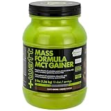 Mass Formula MCT gainer - Sostegno per i Tuoi Workout Più Intensi - Formato: 3 lb (1,36 kg) - Gusto Cacao