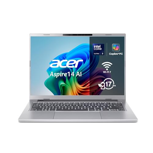 acer Aspire 14 AI Copilot+ PC A14 53M, Ordenador Portátil 14