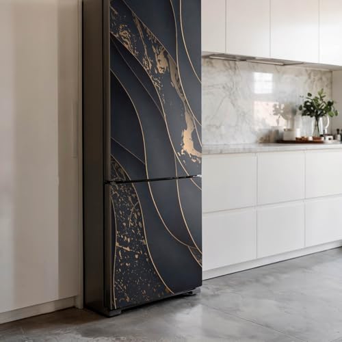 Pegatinas de nevera 60x180 cm para cubrir manchas en la cocina con un diseño elegante impermeable 4