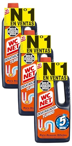 Wc Net Desatascador Turbo, 1L...