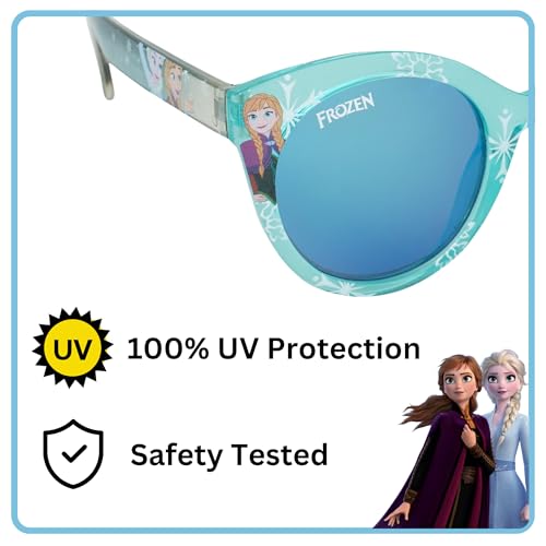 ARKAID Frozen Girls Sunglasses for Fans of Elsa and Anna | Official Disney Shades with UV 400 | Child Size2