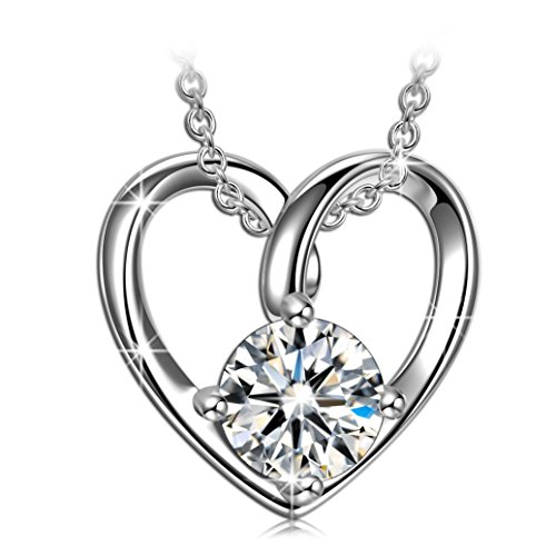 angel nina heart necklace