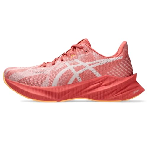 ASICS Women's DYNABLAST 5 Running Shoe, 9, Dark Pink Clay/Fawn