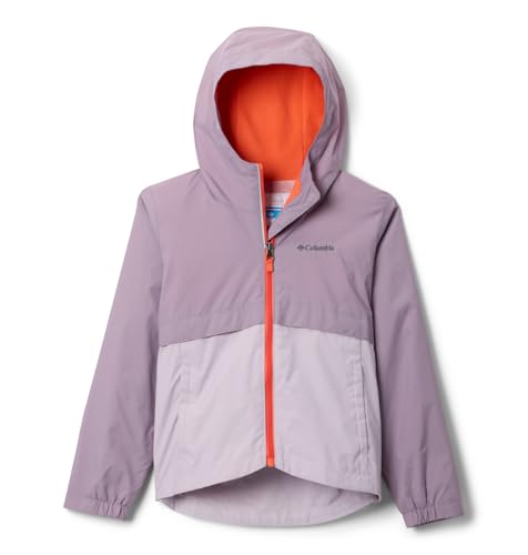 Listado de Chaquetas impermeables para Bebé los 5 mejores. 46 Columbia Rain-Zilla II Chaqueta impermeable para bebés, Púrpura/lavanda perla, 3T