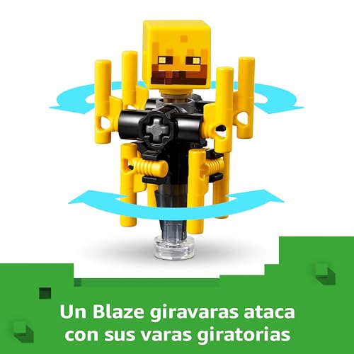 LEGO Minecraft La Batalla de Lava del Inframundo