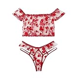 Matériau doux & exquis : fabriqué en dentelle douce et en lanières élastiques, cet ensemble est doux pour la peau, respirant et agréable à porter. Le tissu lisse assure un confort maximal, idéal pour les nuits romantiques ou les occasions spéciales.