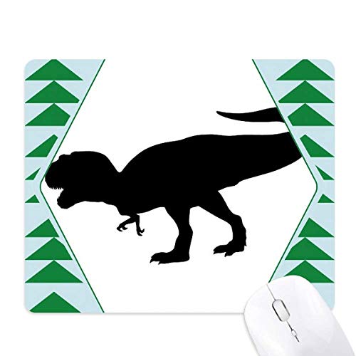 Tapis de souris dinosaure fossile et pin vert pour personnaliser votre bureau de télétravail