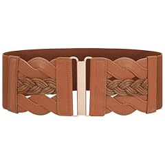 A-orange Brown With Gold Buckle