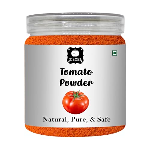 Image of EDZZEL Dried Tomato Powder Fine Ground Culinary Seasoning for Cooking, Sauces, Soups, Marinades, Dry Rubs, Baking and Snack Recipes | Versatile Pantry Ingredient