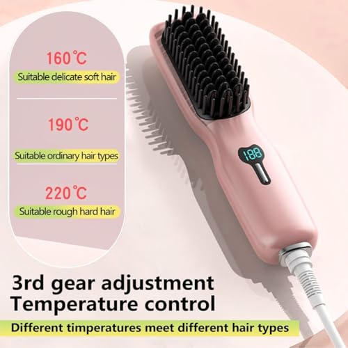 Cepillo alisador para cabello sin cable miniatura 5