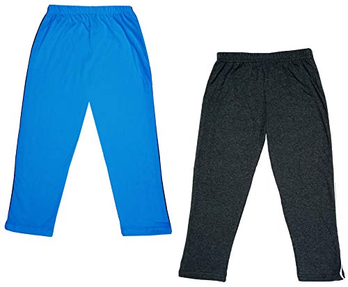 Image of indi weaves Girls Super Soft Cotton Solid Capri Pants Pack of 2