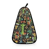 Matériaux : cette serviette à suspendre est fabriquée en polyester et coton.