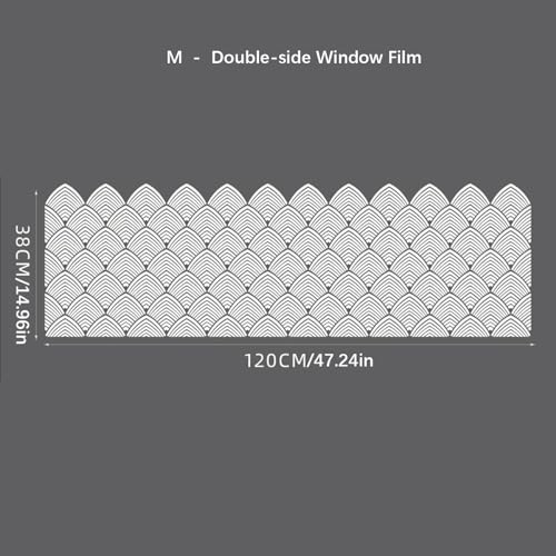 Vinilo Decorativo Blanco 47.24x14.96 pulgadas para Ventanas miniatura 5