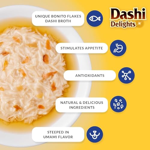 INABA Dashi Delights Katzenfutter Nass 100% Natürliches Hähnchenfleisch | Getreidefrei, Zuckerfrei, ohne künstliche Aromen… – Ansicht 4
