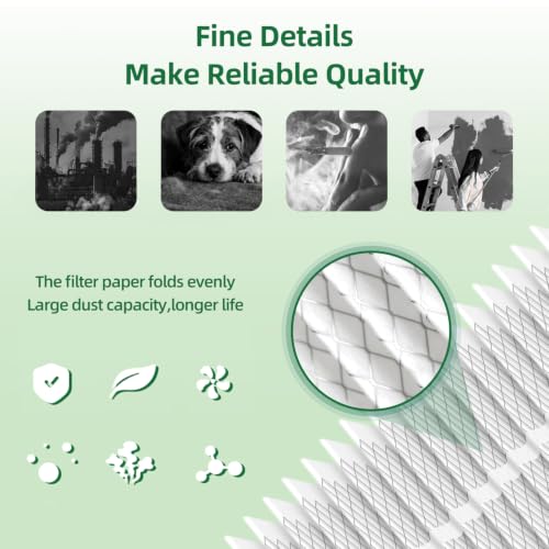 Upgrade FLRQB5FR17M11 MERV 11 Replacement Filter Compatible with Trane TFM175B0FR0 FLRQB5FR17M13 Air Filter, 16.7" x 26" x 4.7" for QuikBox Media Filter 2 Pack by Sikidink - Used condition - Image 3