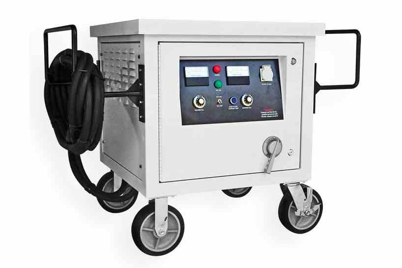 Mobile 28V Aircraft Ground Power Unit - 400 Amps - 208-575V AC 3PH Input/ 28.5V DC Output - (1) 15A 115V Receptacle