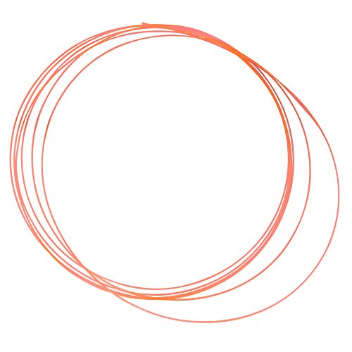 Akepo Fiber Optic Sight Replacement Rod For Gun Bow Sight Fluorescence Fiber Optic Sights Rod High Brightness Glow Stick Green/Red/Hunter Orange【Φ 0.060"/1.5Mm*L 7.87"/20Cm】 #TOP4