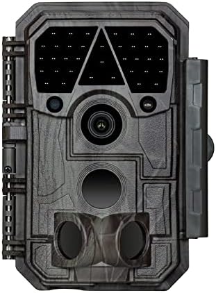 Meidase P60 Trail Camera, 32MP 1296p, Clear 100ft Night Vision Motion Activated, Hunting Game Camera with Fast 0.1s Trigger Speed, IP66 Waterproof