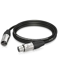 Oxygen-free 3 m (10 ft) microphone cable for extended response and dynamics Optimized for microphones and musical instruments Low capacitance copper core for pure signal transmission Balanced 2 x 0.22 mm² wire with dense spiral shielding for noise-fr...