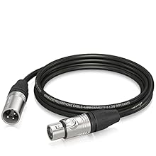 Oxygen-free 3 m (10 ft) microphone cable for extended response and dynamics Optimized for microphones and musical instruments Low capacitance copper core for pure signal transmission Balanced 2 x 0.22 mm² wire with dense spiral shielding for noise-fr...