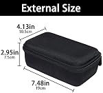 Aenllosi Hard Carrying Case Replacement Compatible with Garmin Blood Pressure Monitor,Holder Suitable for Garmin Samrt Index BPM Health Monitor(Case Only)