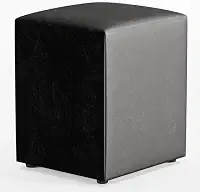 Puff Banqueta Cubo Couro Quadrado Decorativo