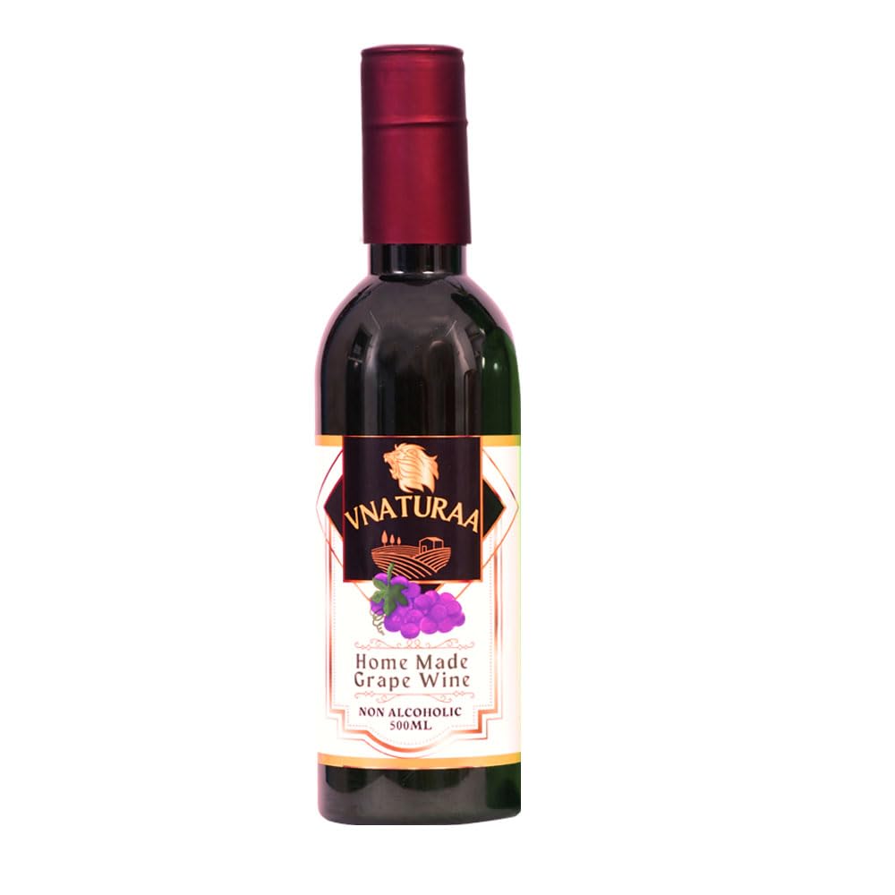 Vnaturaa Red Grape Non Alcoholic Wine 500 ml (B0CK4DR28J) Amazon Price History, Amazon Price Tracker