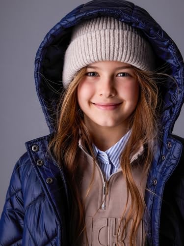 Mayoral Long coat for Girls Navy4