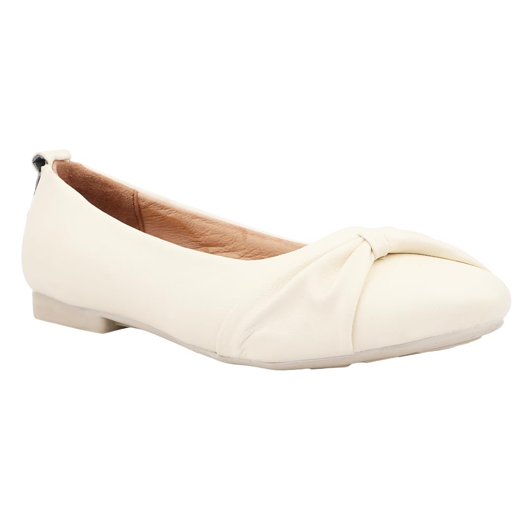 medifeet SoftWalk Women’s Knot Ballet Flats | Cushioned Slip-On Comfortable Shoes | Orthopedic Comfort Ballerina Flats-picture-15