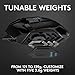 Logitech G502 Hero High Performance Wired Gaming Mouse, Hero 25K Sensor, 25,600 DPI, RGB, Adjustable Weights, 11 Buttons, On-Board Memory, PC/Mac, Pack of 4