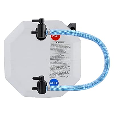 RecPro RV Water Heater Bypass Kit | Pressurized Hose and Fittings | Winterizing Made Easy