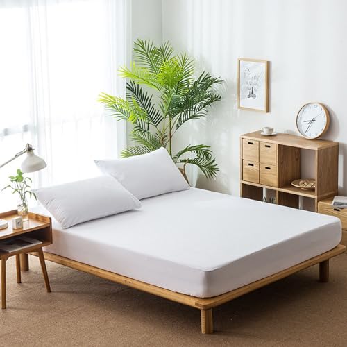 Protector de colchón 80x200 impermeable antiácaros funda protectora de chinches 2uds 4