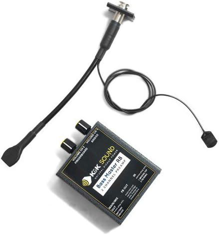 K&K Sound Bass Master RB Plus Rockabilly Upright Bass Pickup w/Preamp