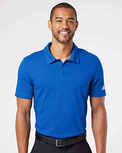 adidas Mens Cotton Blend shirt sport homme XL bleu confortable et respirant