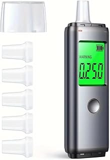 Portable Alcohol Breath Tester, 2 Detection Modes, High Sensitivity Sensor, Type-C Rechargeable (5)