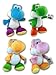 Produktbild 1 x Nintendo - Yoshi - ca. 31 cm, 1 aus 4 Farben (z. Z. nur rosa), Super Mario