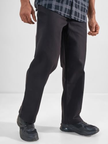 Image of Highlander Men Men's Straight Relaxed Fit Jeans | Stretchable | Everyday Comfort & Style| Jeans for Man|Premium Cotton Blend