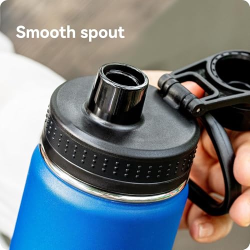 Prurex Spout Lid for Hydro Flask Wide Mouth Bottles, Replacement Lids for Hydroflask 12,16,18,22,32,40,64oz Sports Water Bottles(1 Pack) by Prurex - Image 2