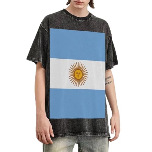 T-shirt Argentine vintage pour homme : portez l'histoire et la passion au quotidien