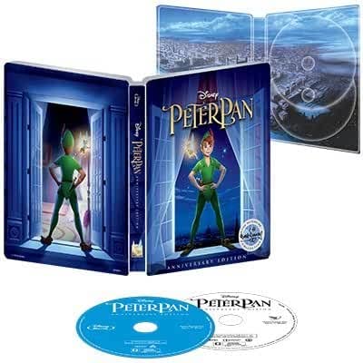 Peter Pan [Signature Collection] [SteelBook] [Blu-ray/DVD] BESTBUY EXCLUSIVE